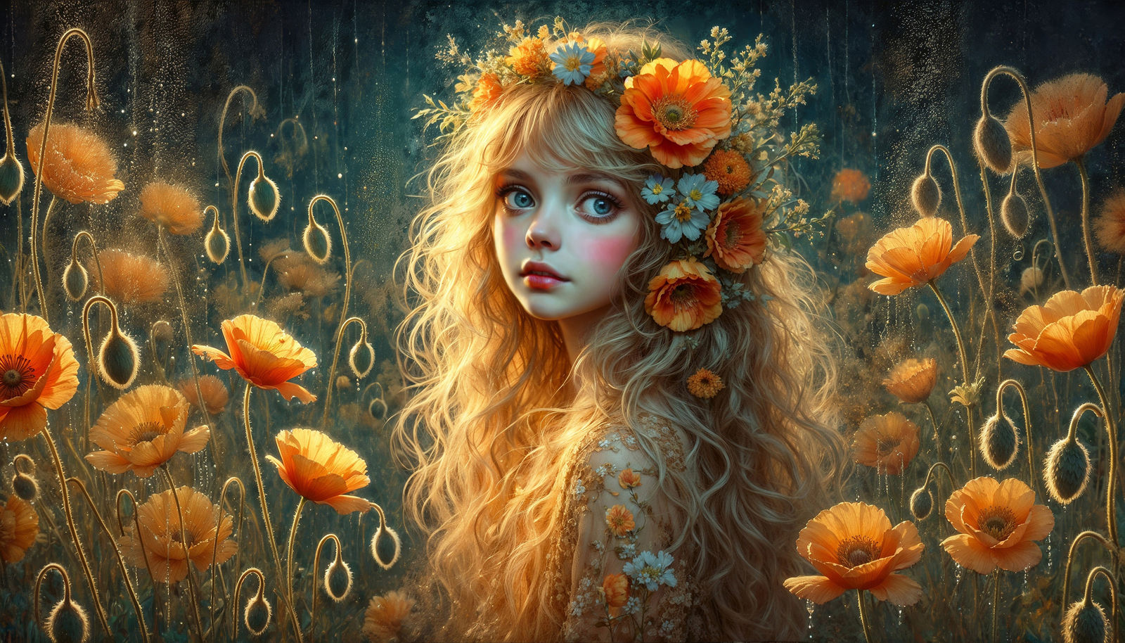 Fantasy scene unfolds