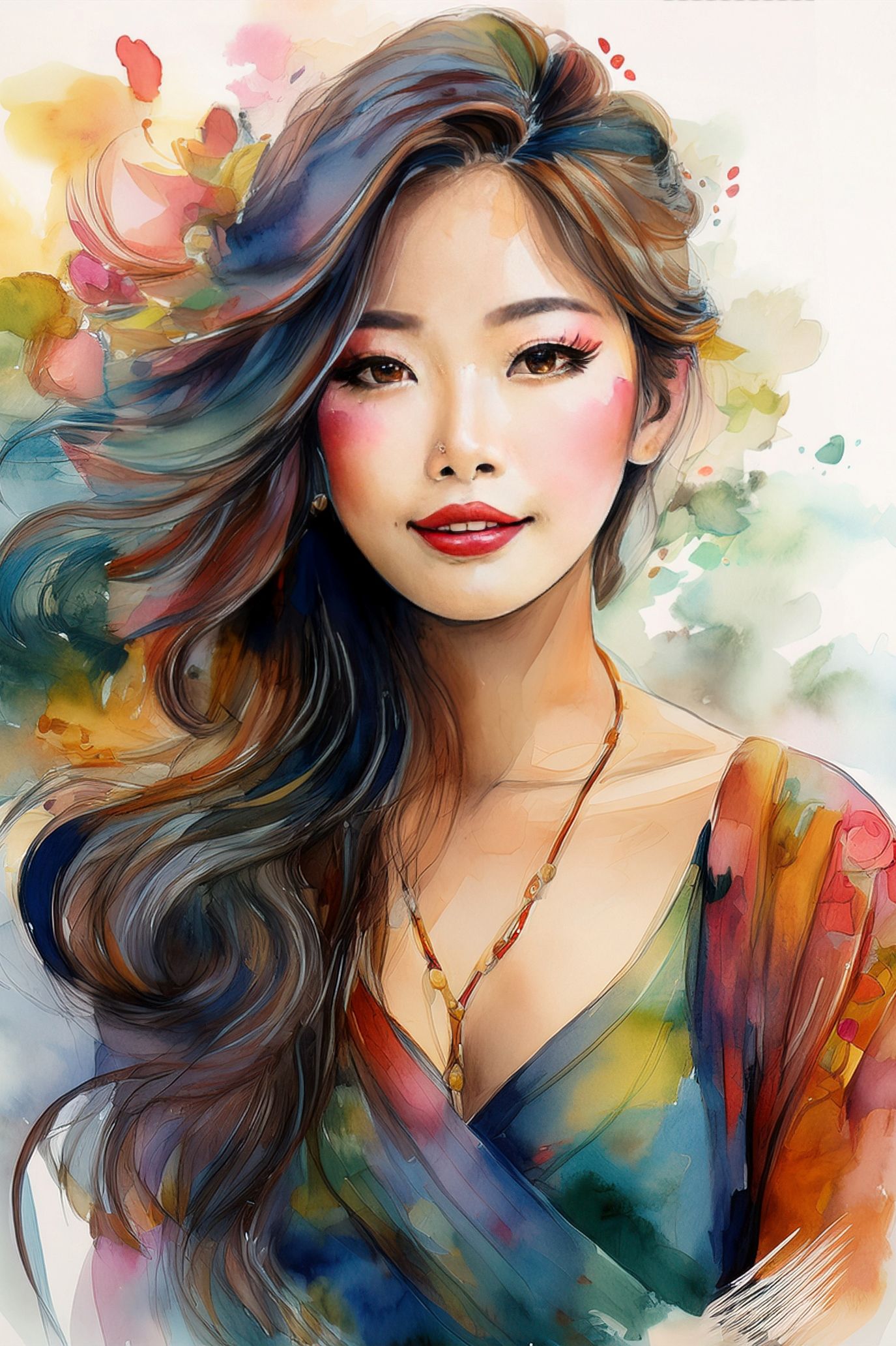 A beautiful portrait of a woman