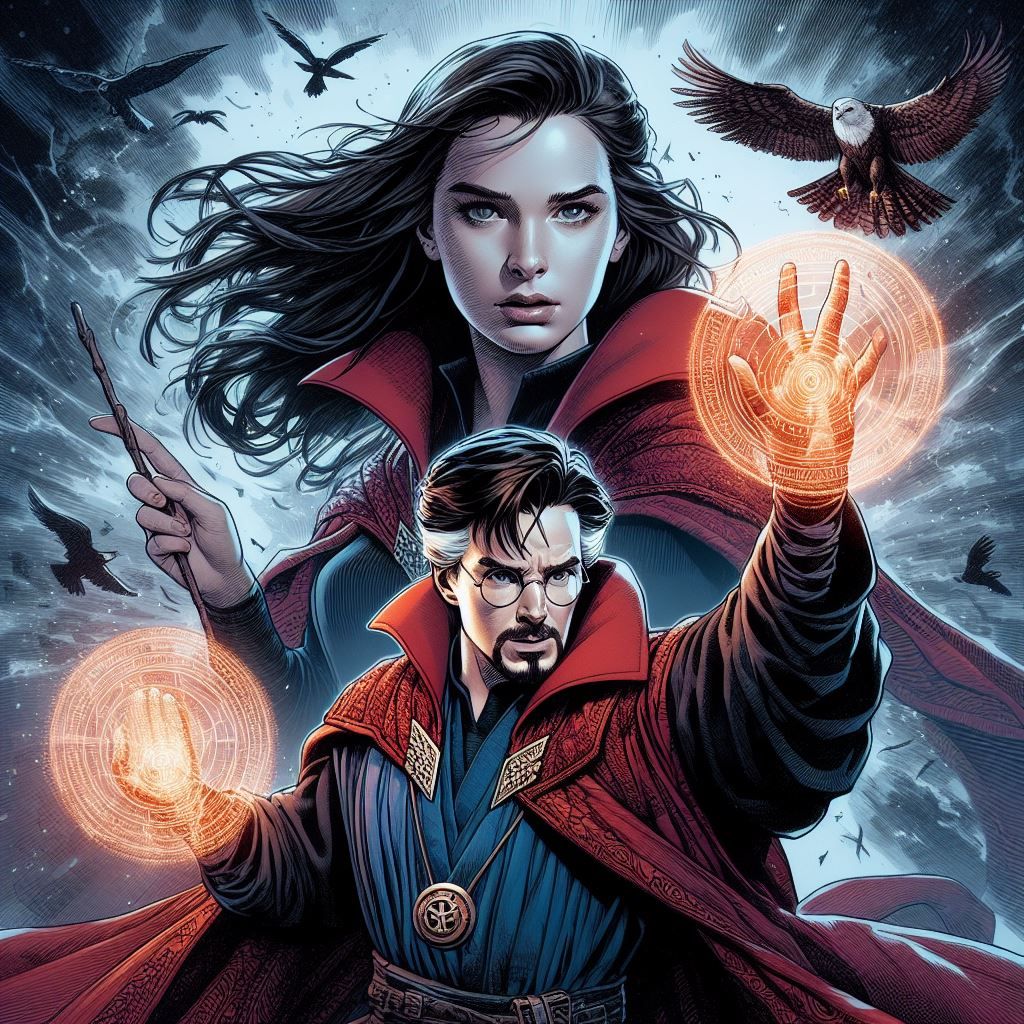 Harry Potter as Doctor Strange 1