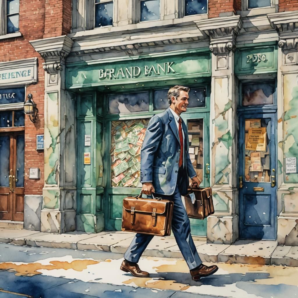 Quickly to the bank