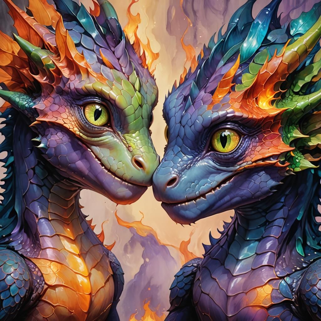 First Flame Siblings!