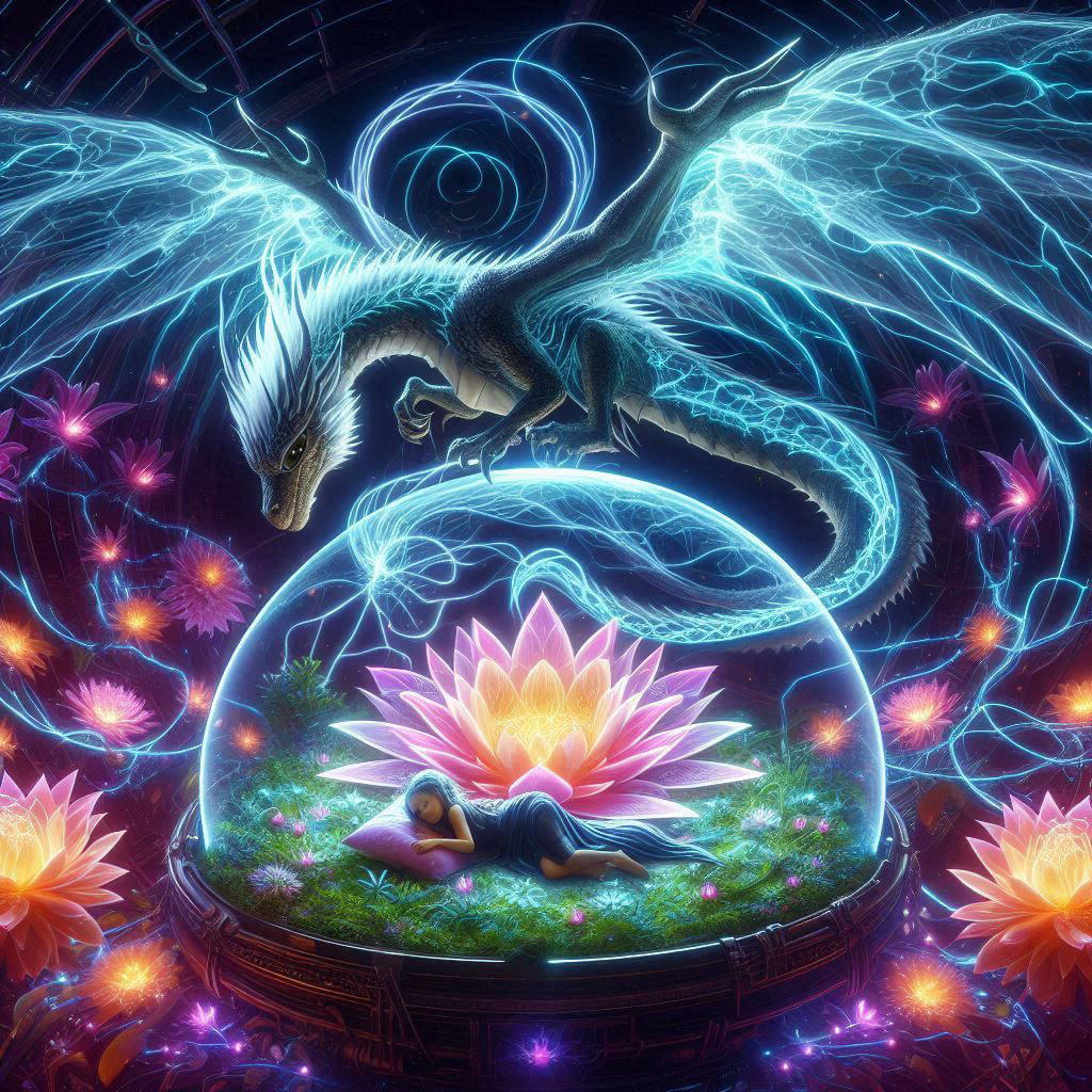 The Neon protector: keeping dreams safe