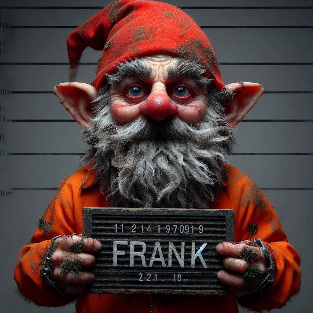 Redcappped Gnome mugshot