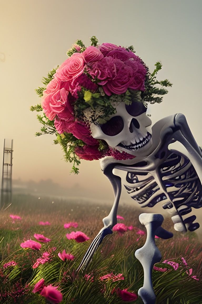 Flower hair