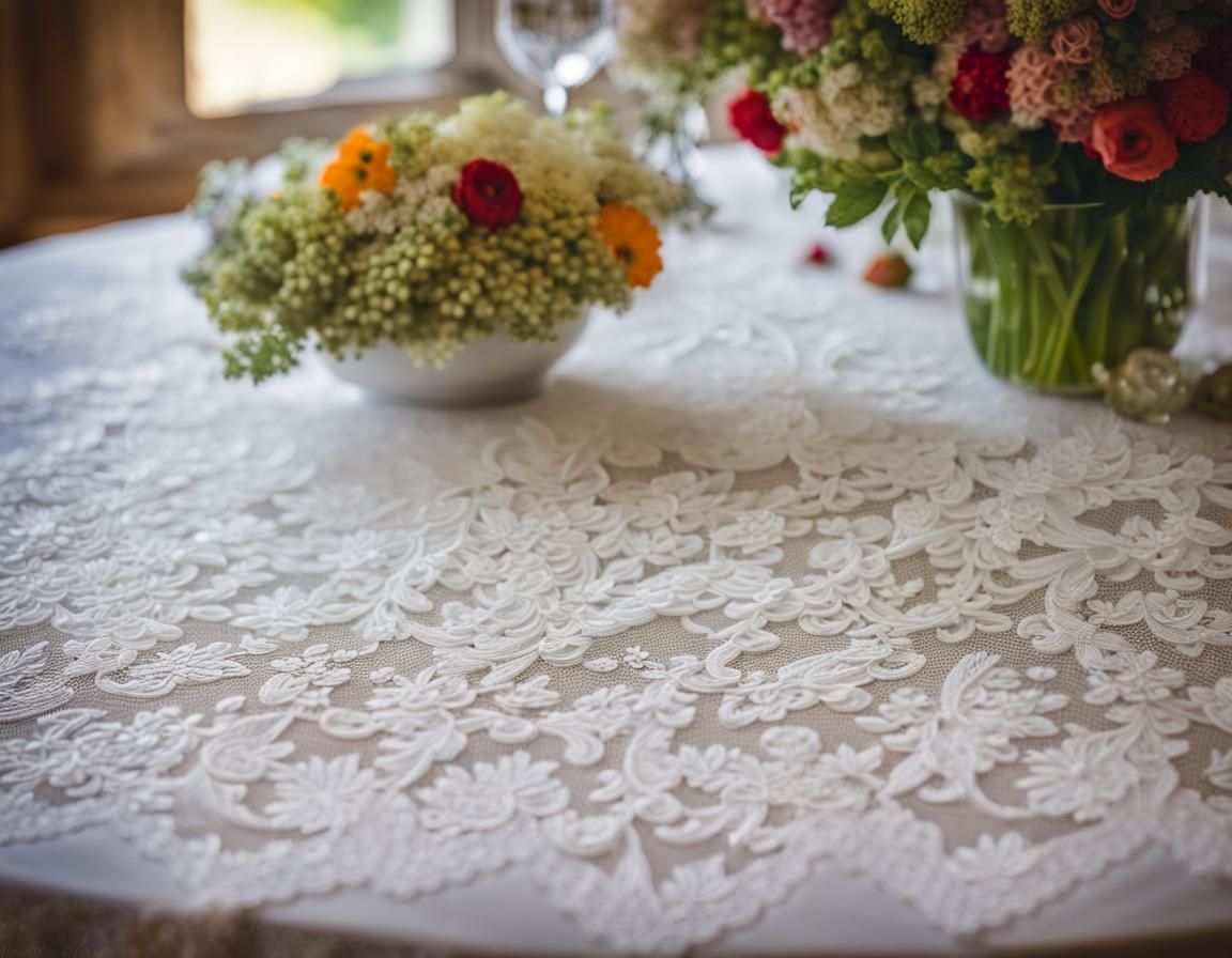 world-class hungaricum : beautiful Halas lace (tablecloth)