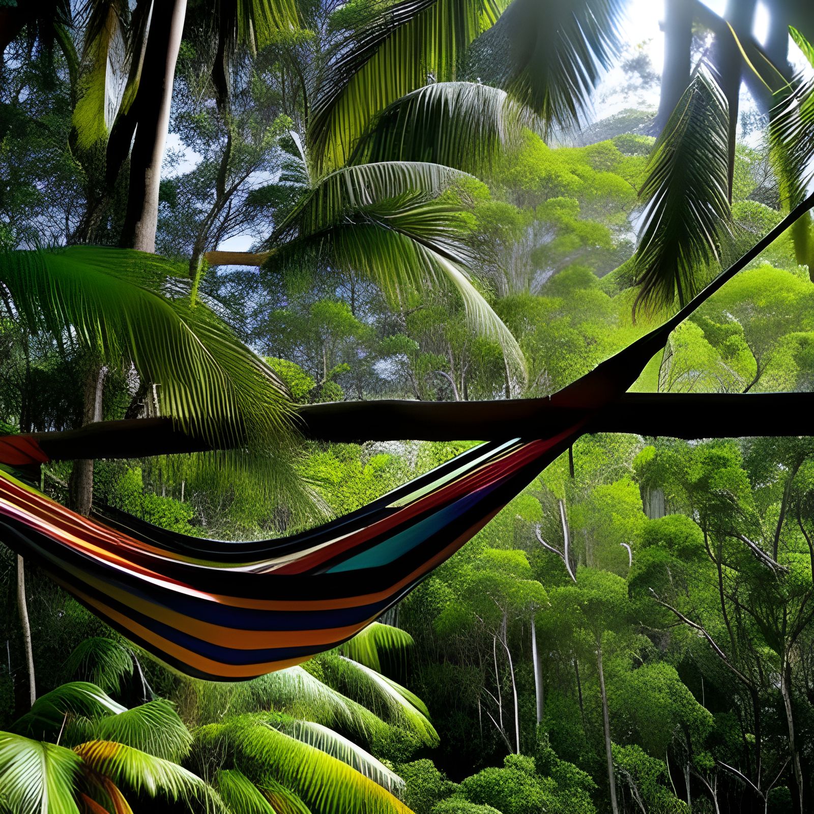 Relaxing in The Daintree Rainforest AI Generated Artwork NightCafe Creator