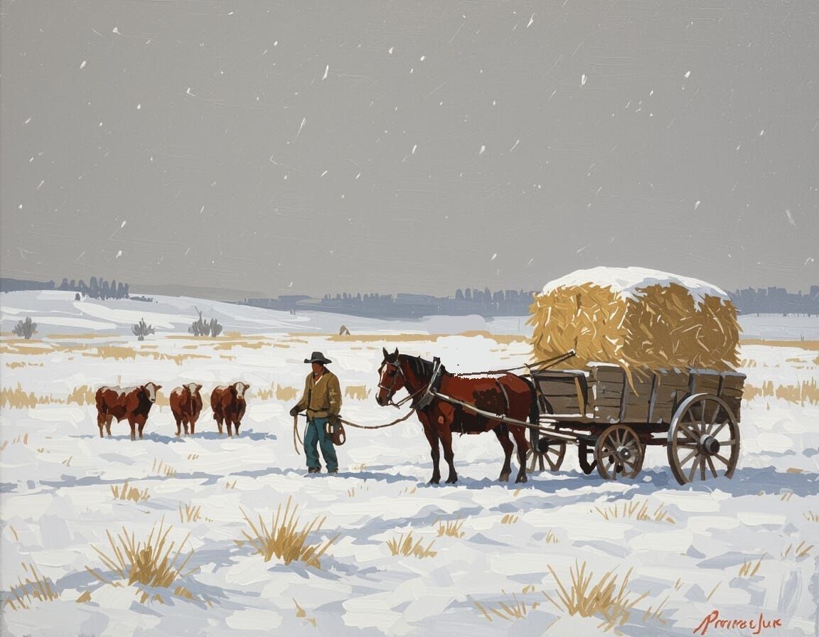 The Hay Wagon
