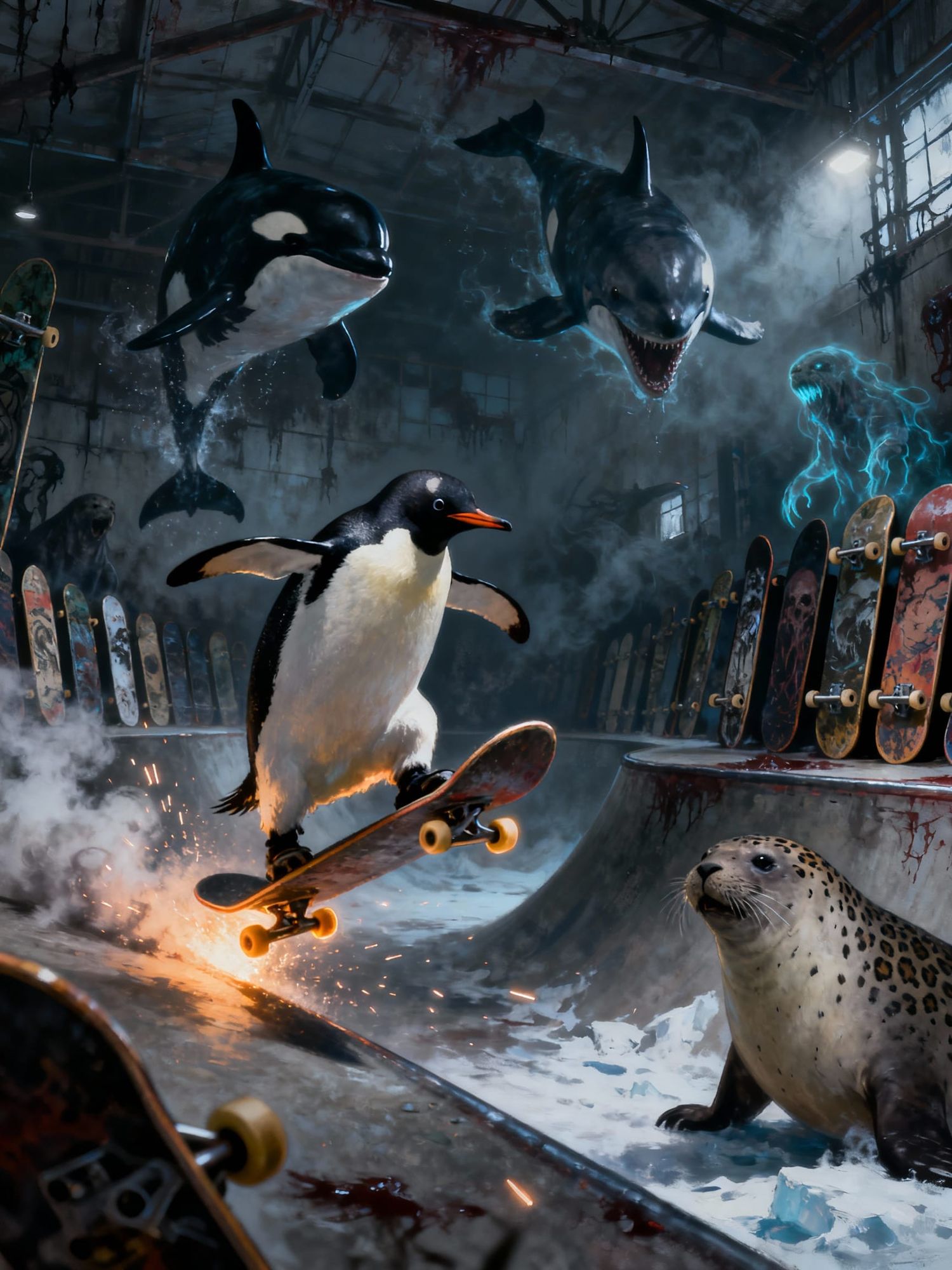 Secret Hobbies of Wildlife in Antarctica 