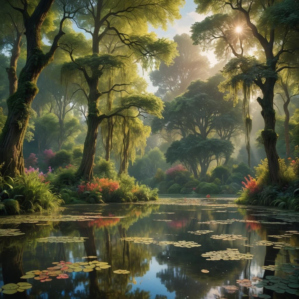 Beautiful landscape   by @Kosh