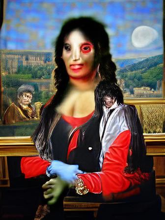 mona lisa michael jackson thriller music