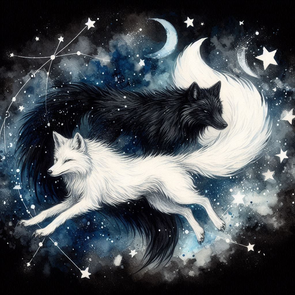 Yin and Yang, night and day