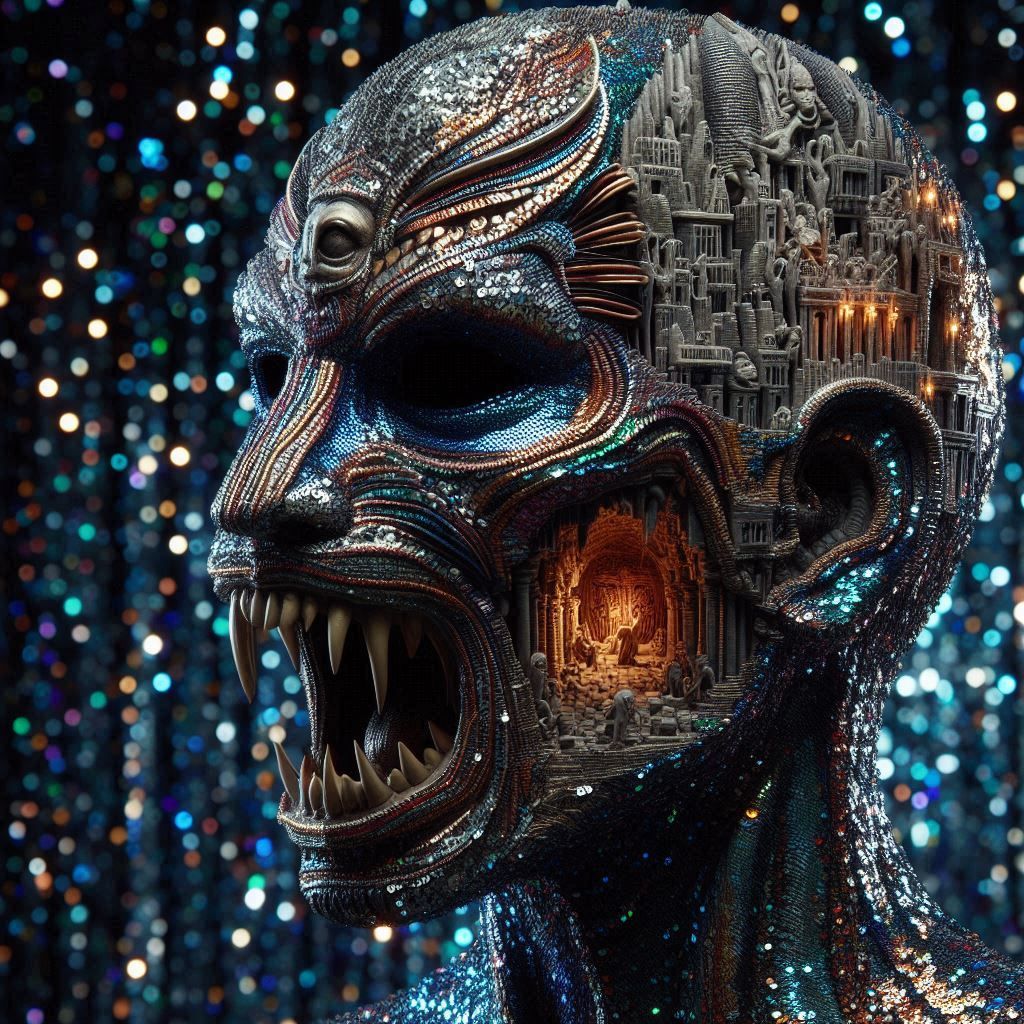 Masquerading as the beast