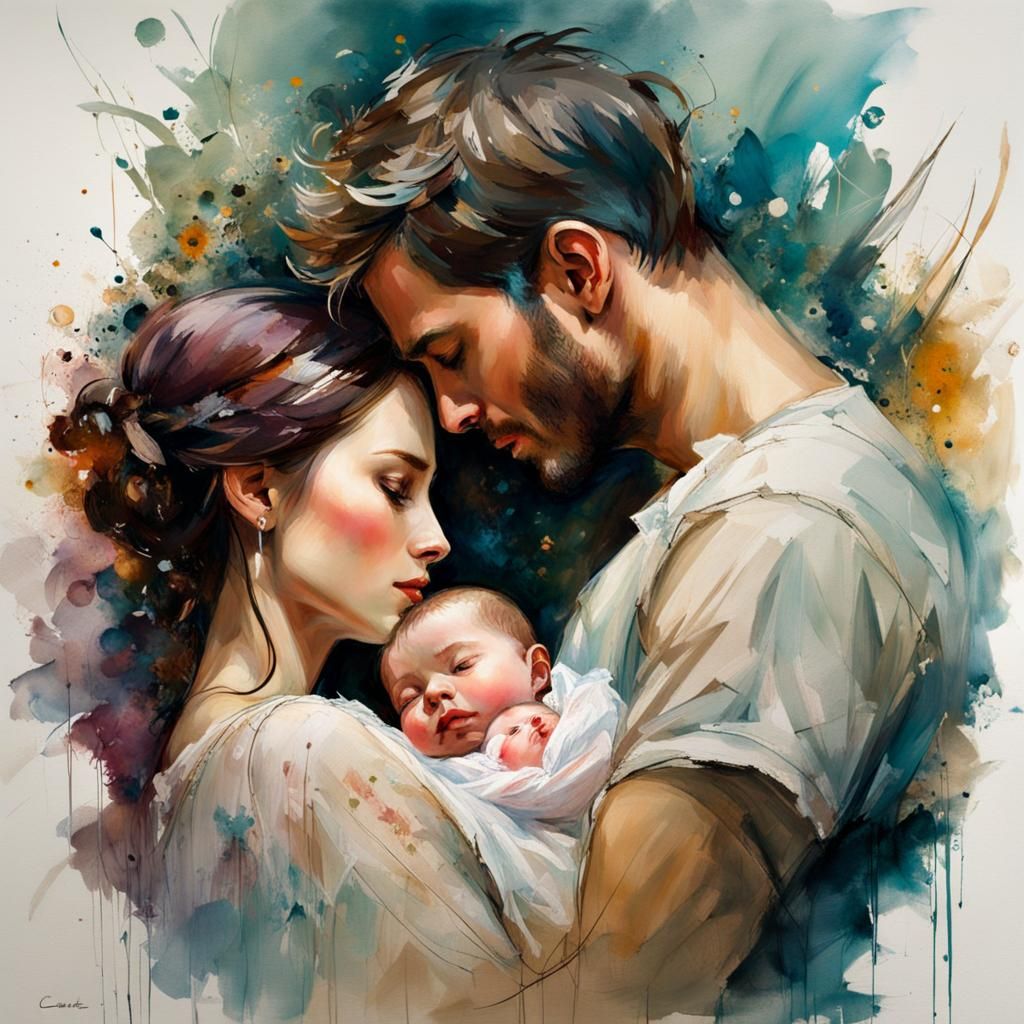 Falling in Love with your newborn  by @undefined