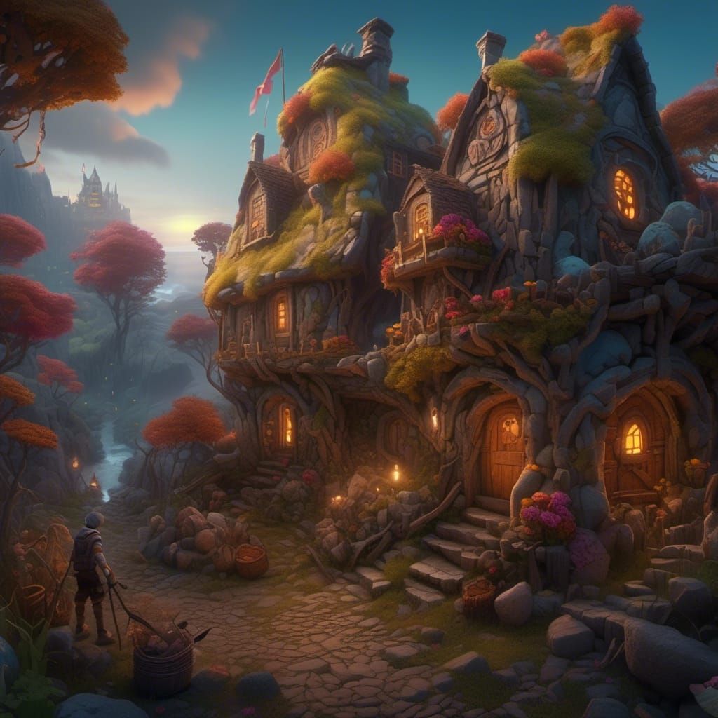 Sanctuary Village - Animation Exploration