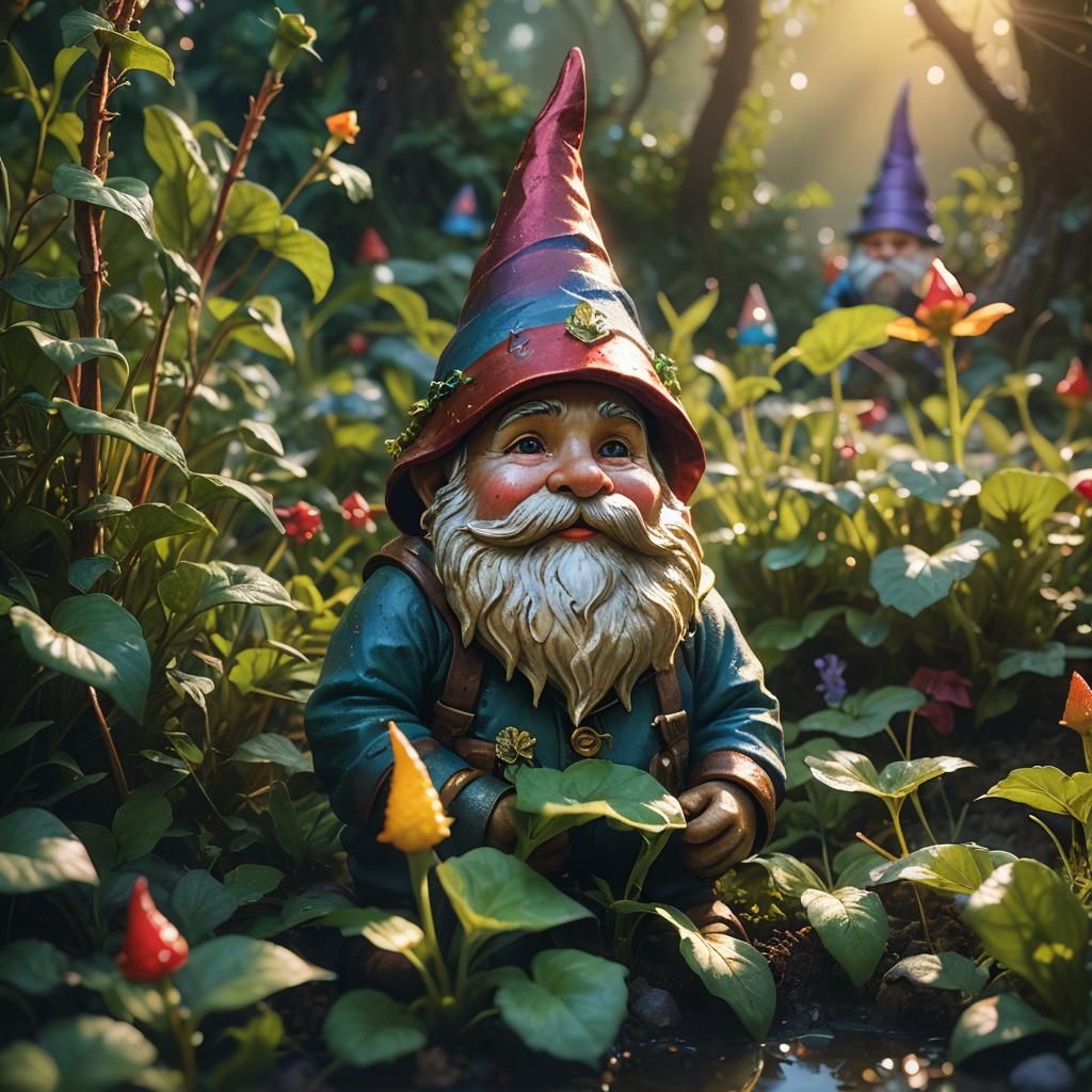 garden gnome  by @Warlock11