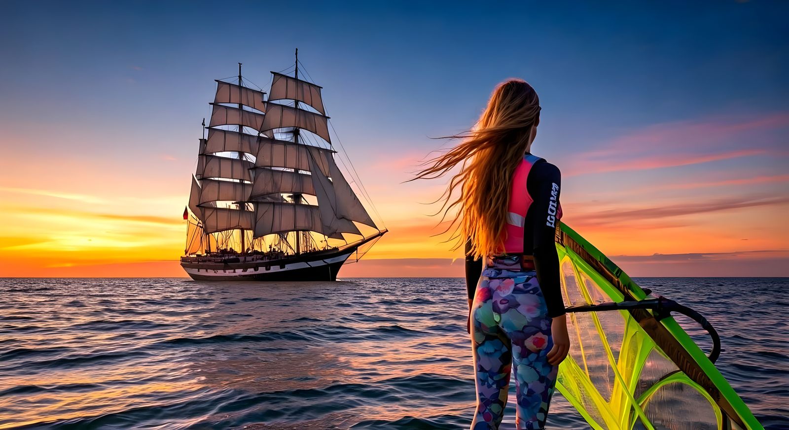 All I ask is a tall ship and a star to steer her by  by @Gary Murakami
