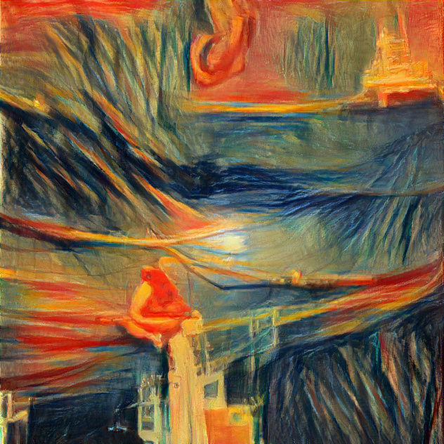 Seafarer struggling 