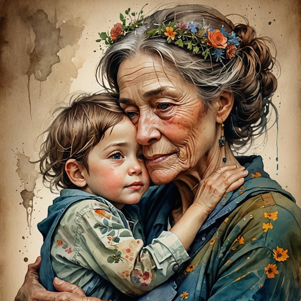 Grandma - AI Generated Artwork - NightCafe Creator