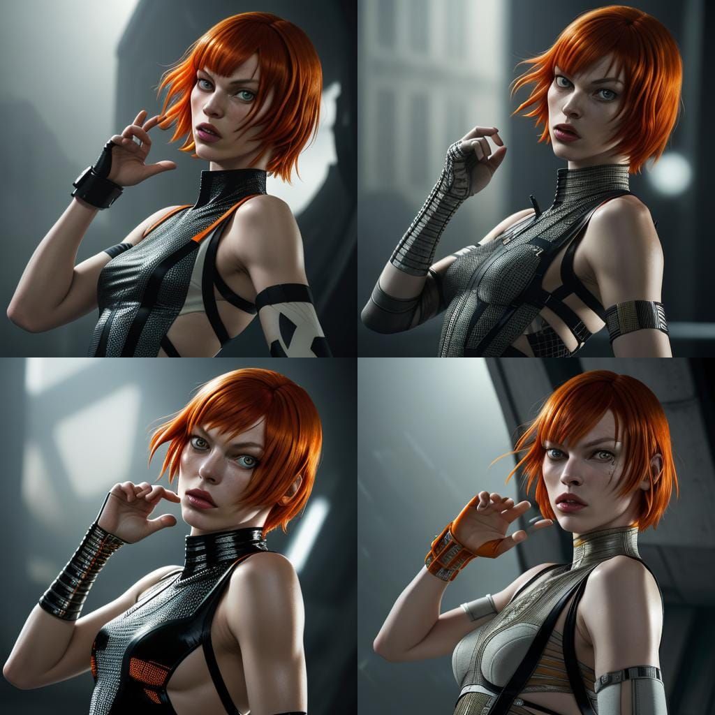 Milla Jovovich as Leeloo