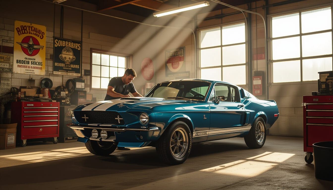 Classic Muscle Cars - Daily Challenge #1101  by @Linda