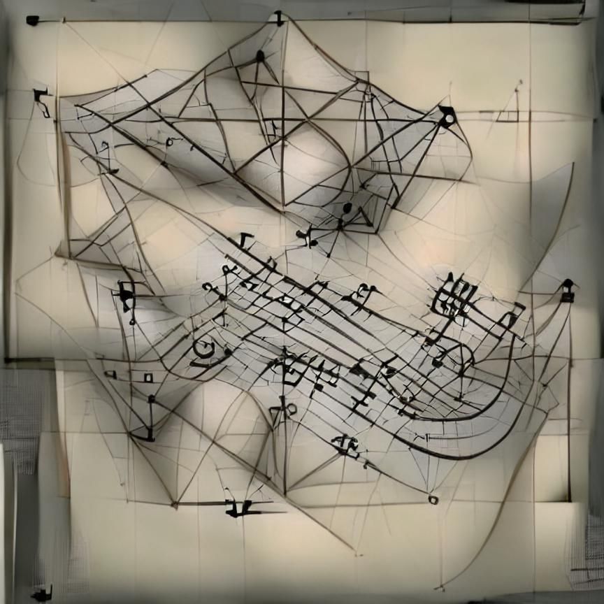 graphic score - AI Generated Artwork - NightCafe Creator