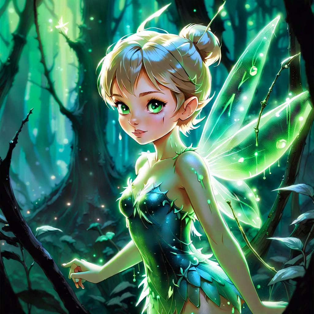 Tinkerbell - AI Generated Artwork - NightCafe Creator