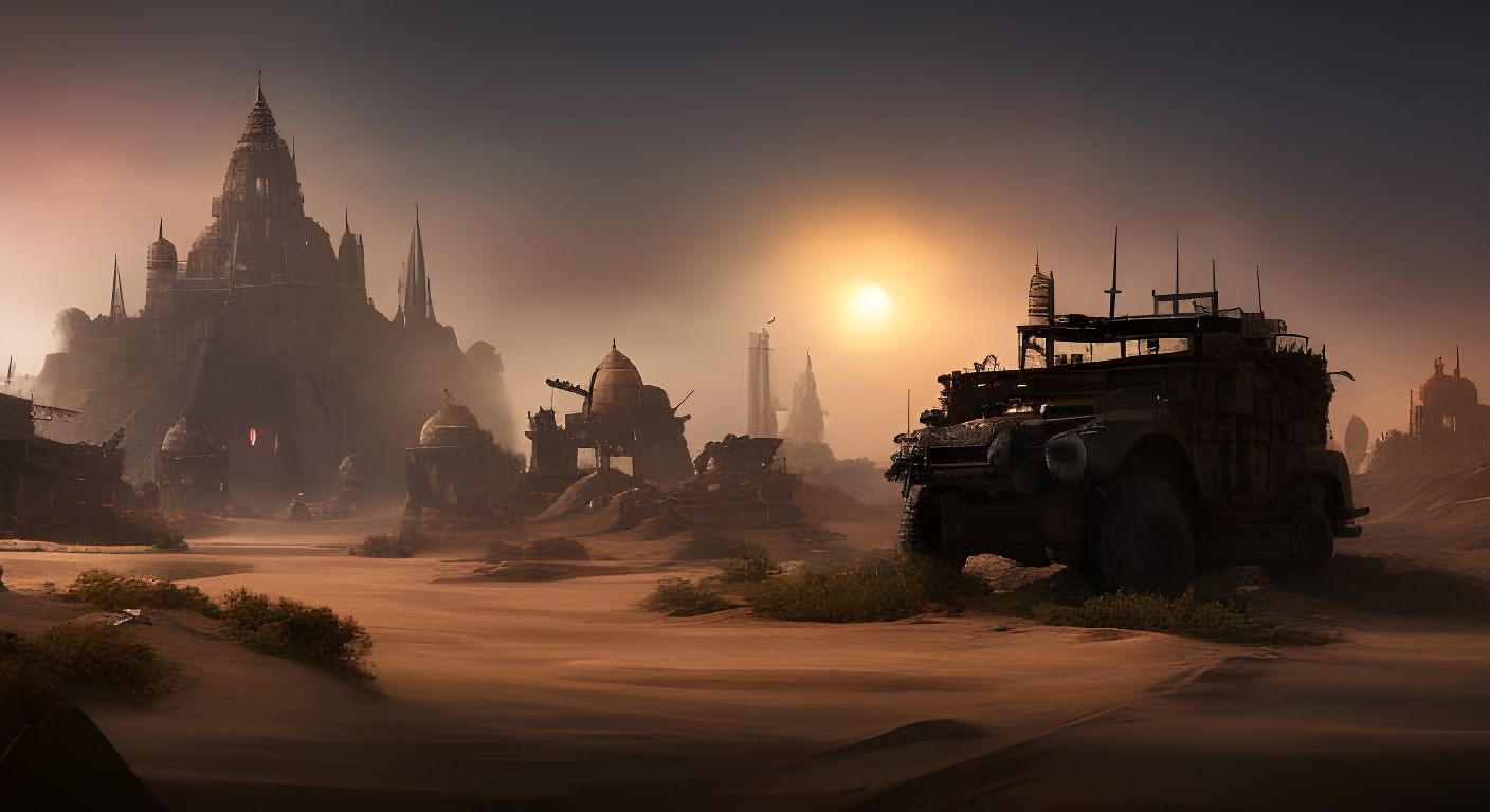 Wasteland Taj Mahal