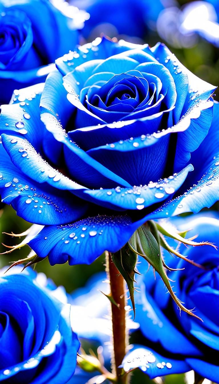 Blue Roses
