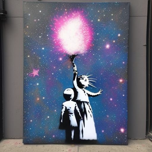 Banksy galaxy