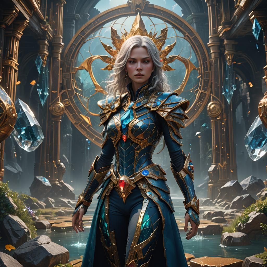 Geo crystal Female Worlock