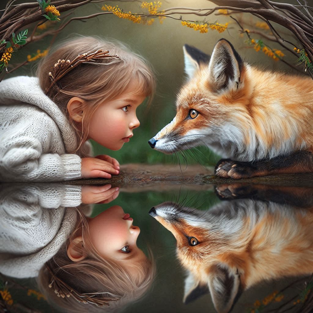 You have to blink first