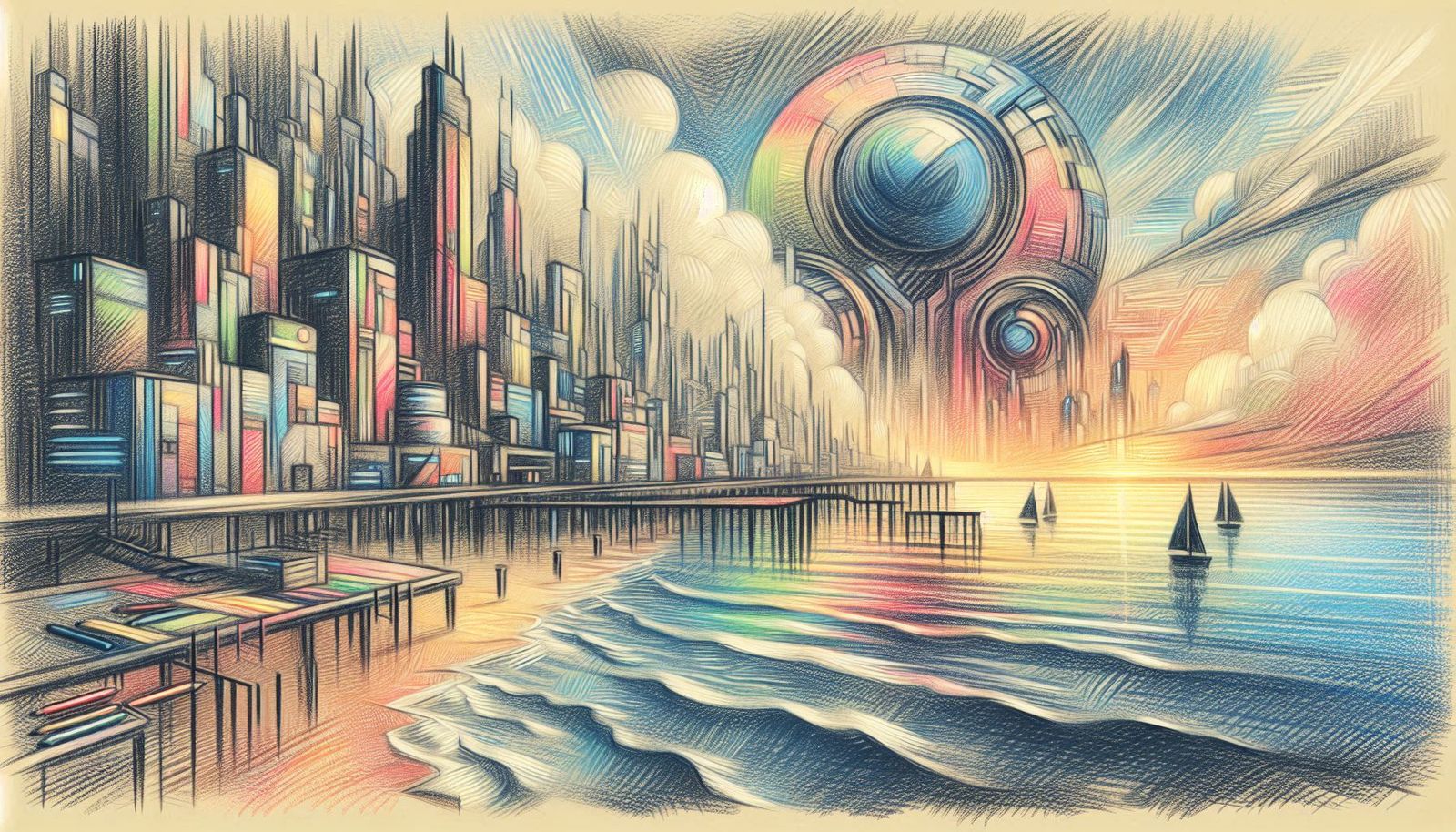 VECTOR PENCIL SKETCH