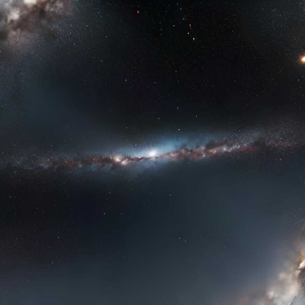 Photorealistic Meteor Streaking Across the Sky