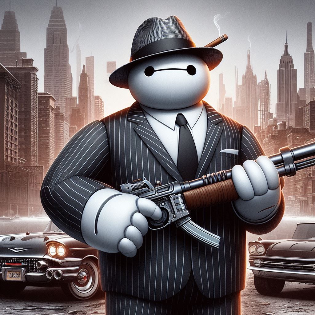 Gangster Baymax