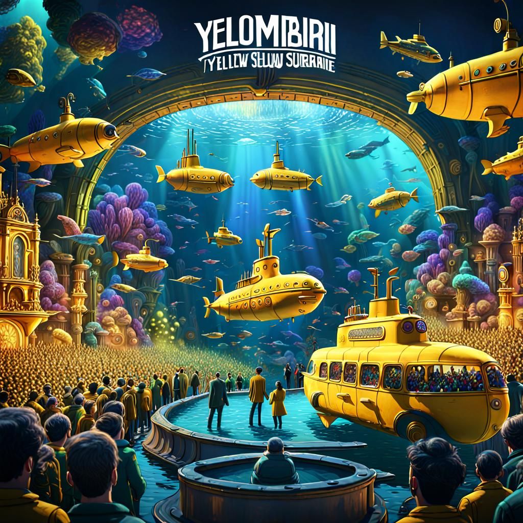 We all live in a Yellow submarine! Beatles  by @Monicaxir Ireland