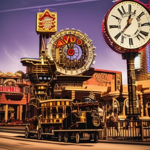 Steampunk Vegas  by @undefined