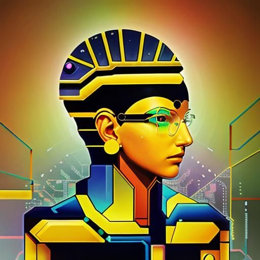 matrix, code, retrofuturism, space, beauty, circuitry, mothe...