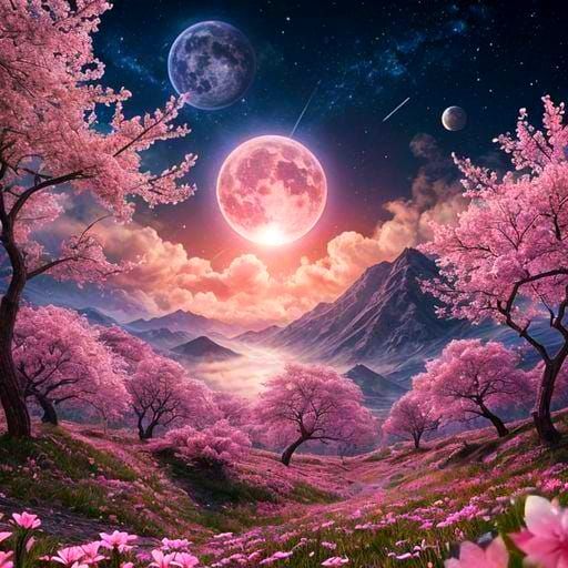 🌸🌕