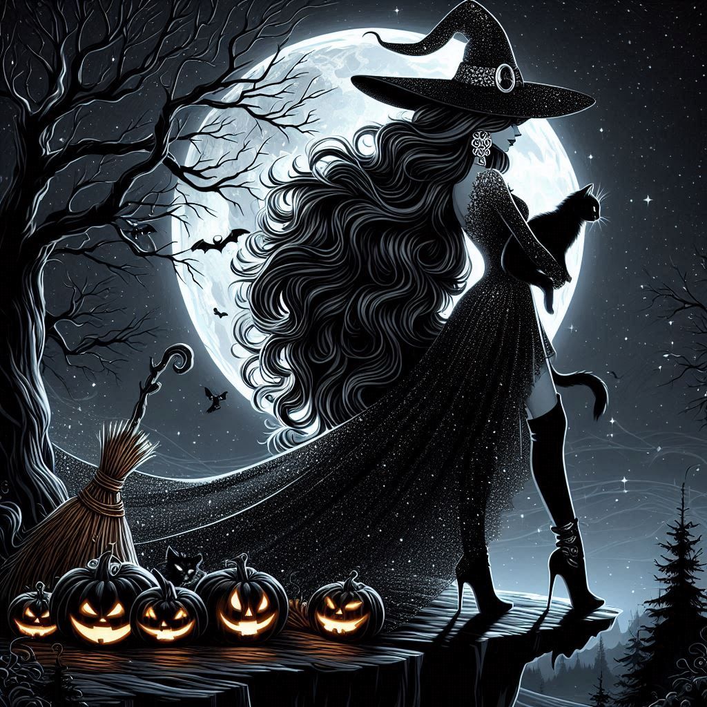 A Figure in the Halloween Night   by @Anonymous 