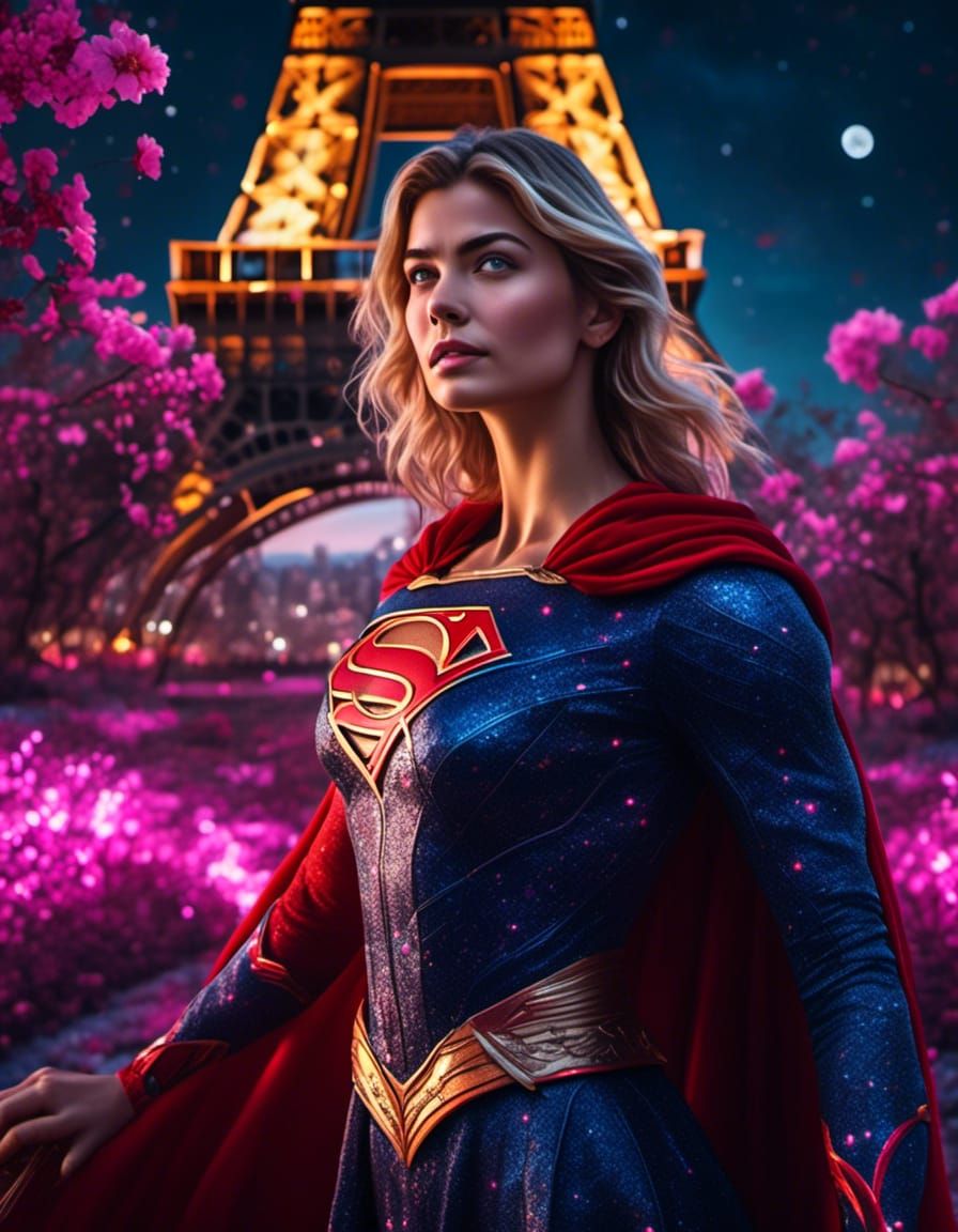 Supergirl in Paris