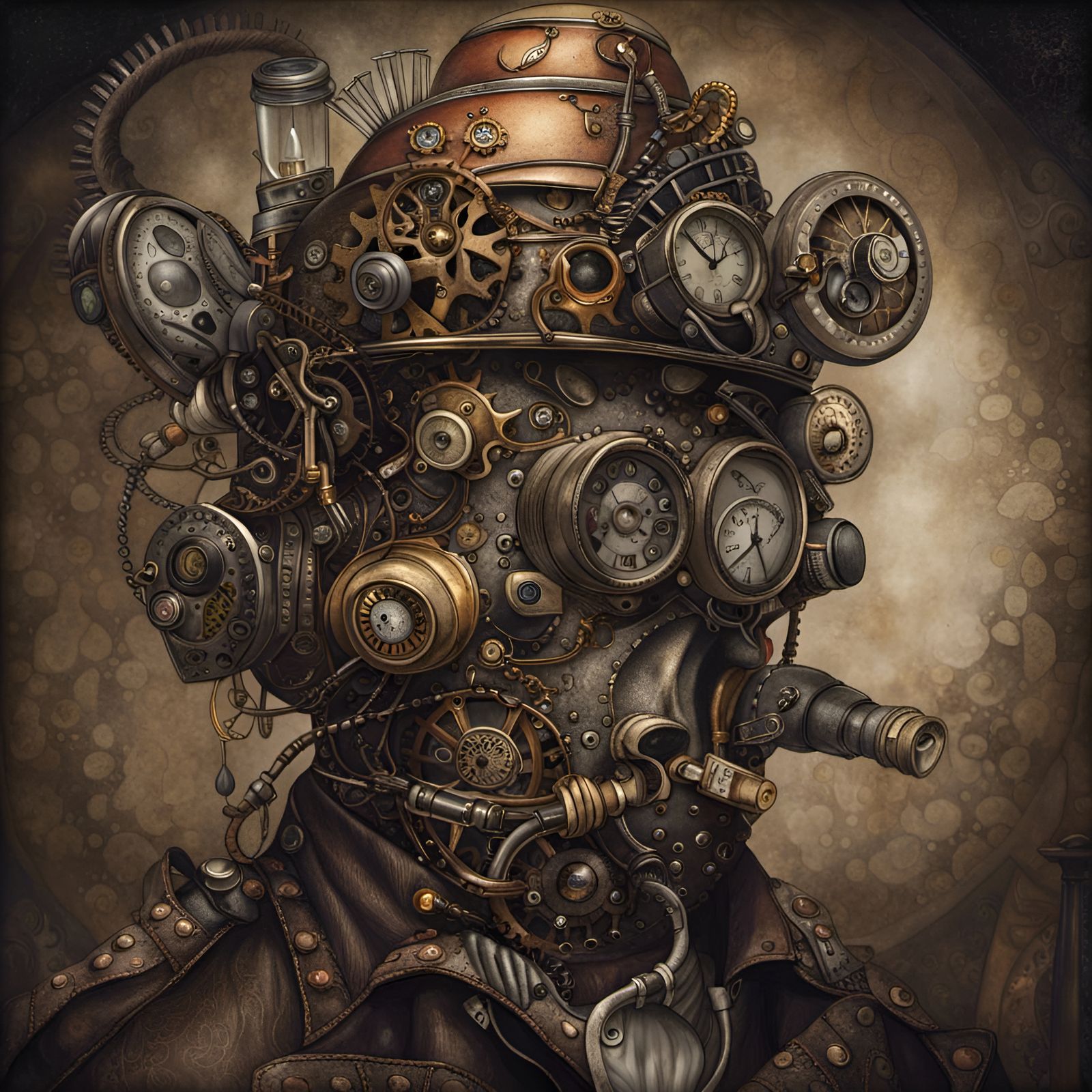 Steampunker - AI Generated Artwork - NightCafe Creator