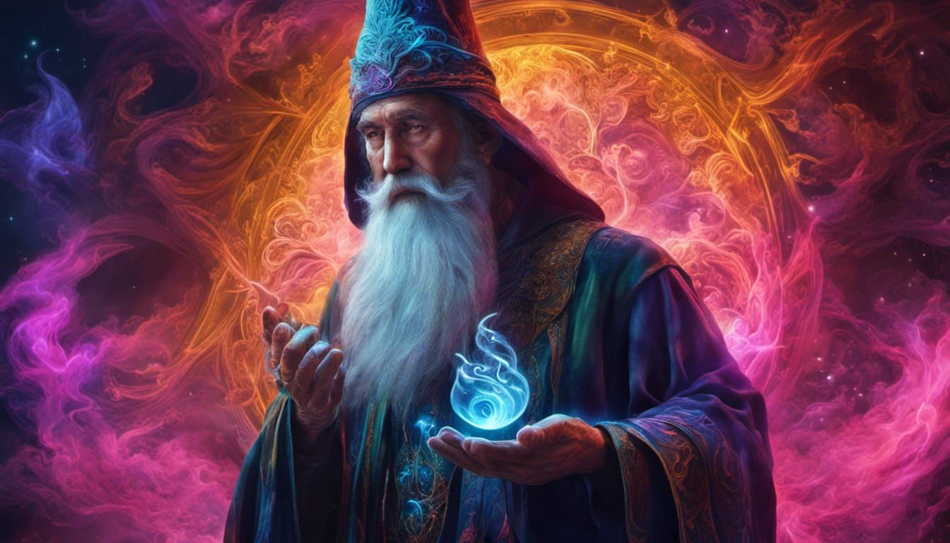 Magical Wizard - AI Generated Artwork - NightCafe Creator