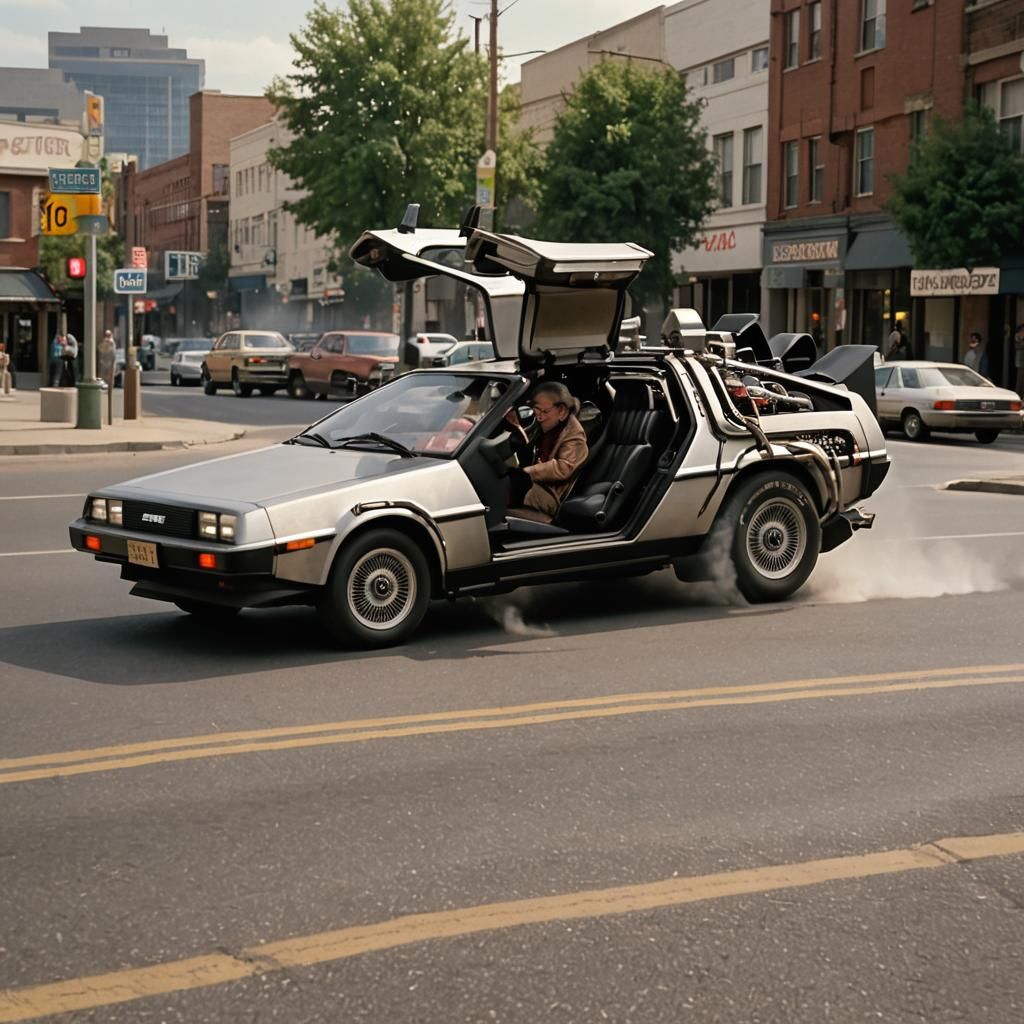 back to the future Delorean