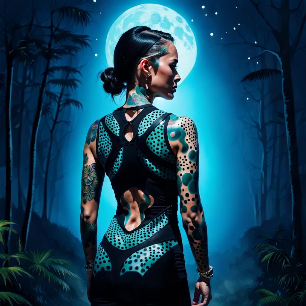 under the moonlight