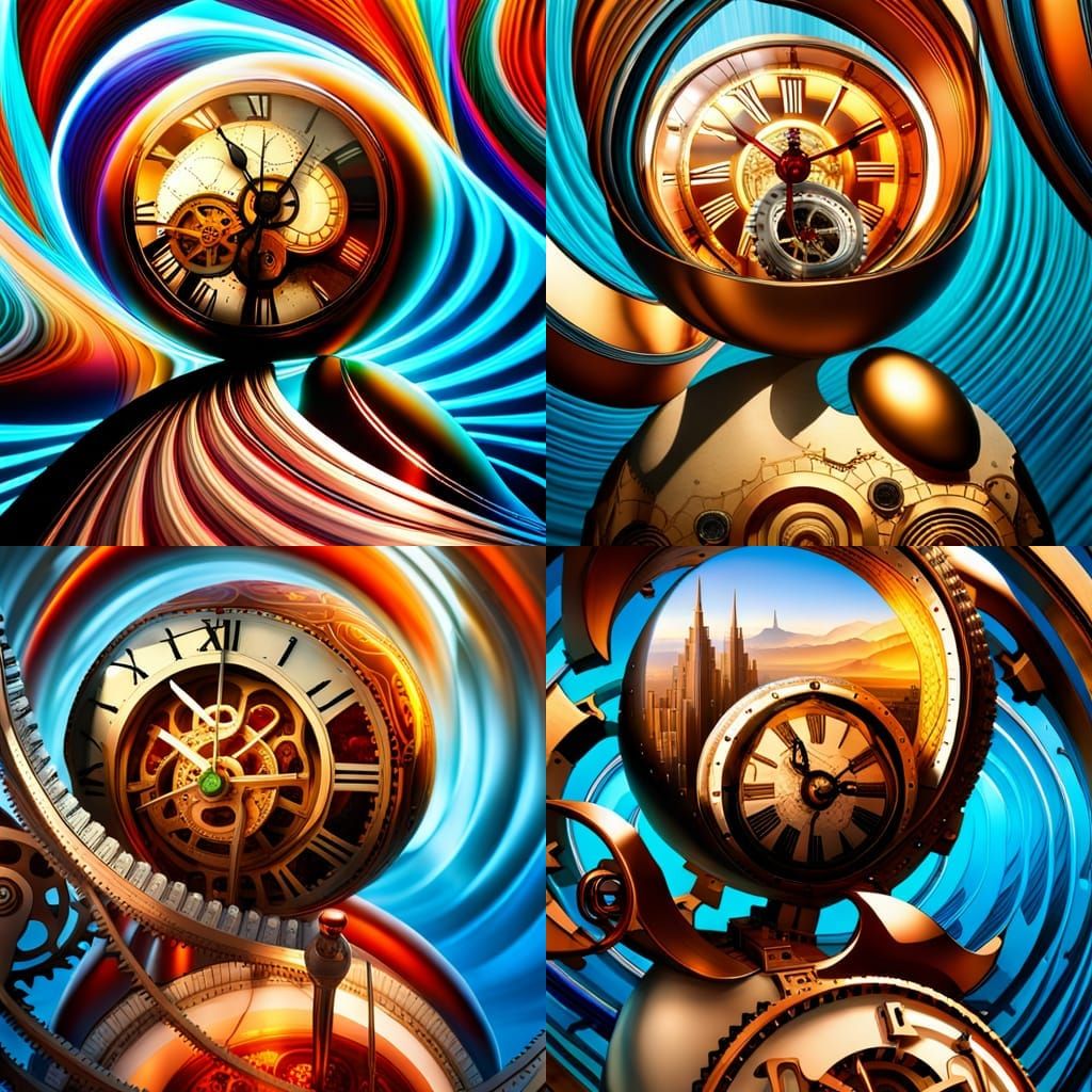 colored glass Easter egg; Swiss clock; Swiss clock cuckoo on eggshell