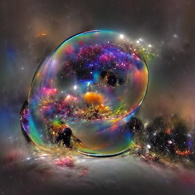 The universe in a bubble
