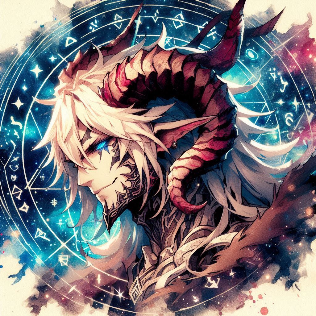 Demon Portrait Runes