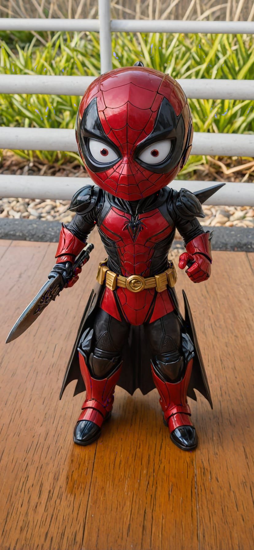 When you buy your toys at the dollar store...