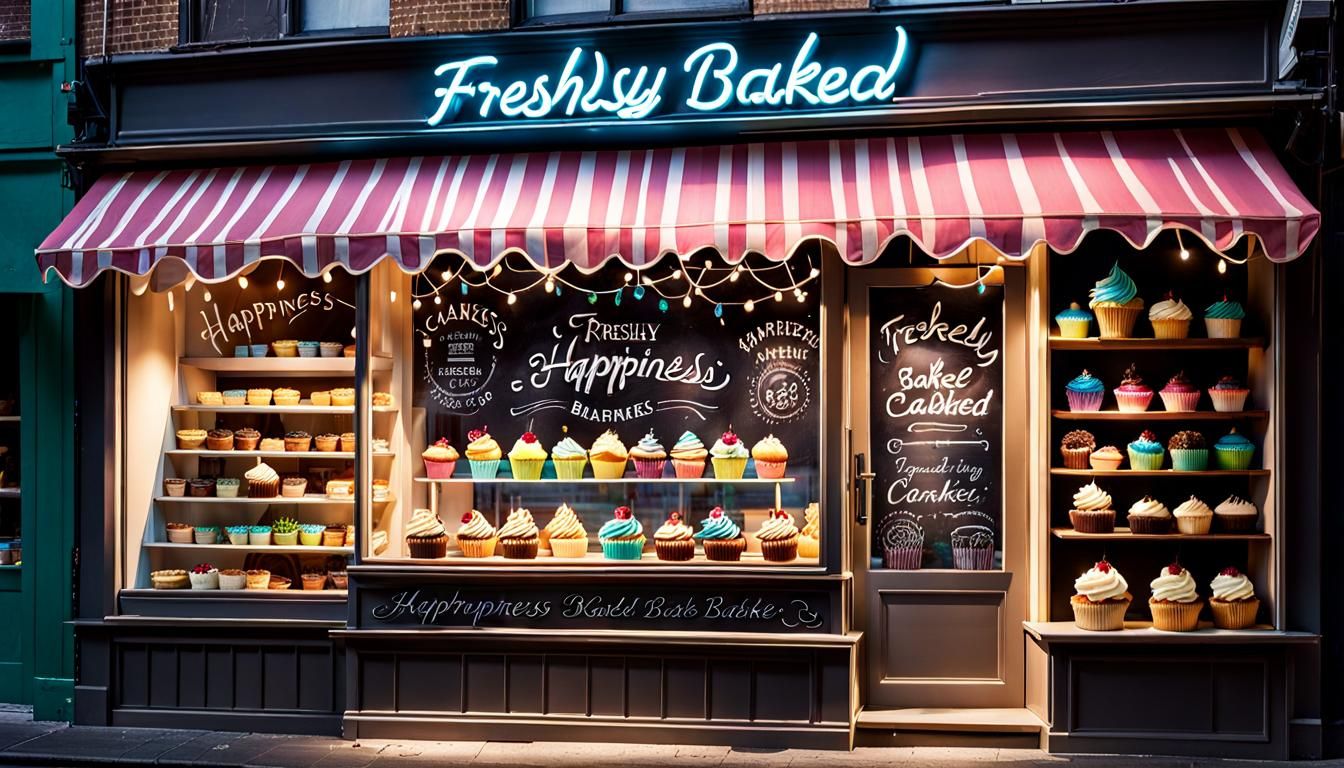 Freshly Baked Happiness AI Generated Artwork NightCafe Creator