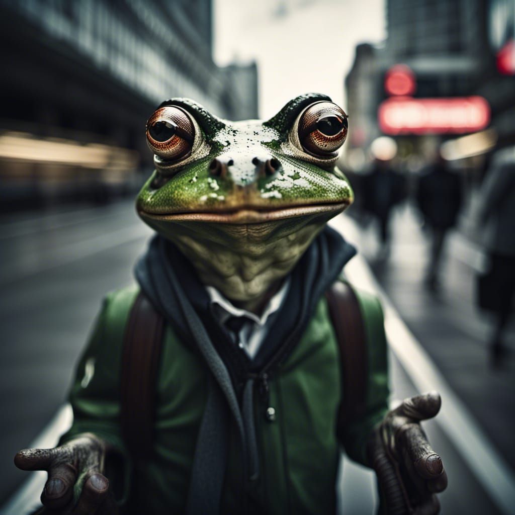 Amphibian Commuter Series - AI Generated Artwork - NightCafe Creator